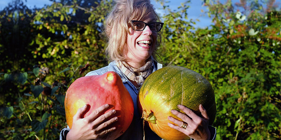 The Allotment. Esther (Esther Coles). Copyright: BBC. The Allotment. Esther (Esther Coles). Copyright: BBC.