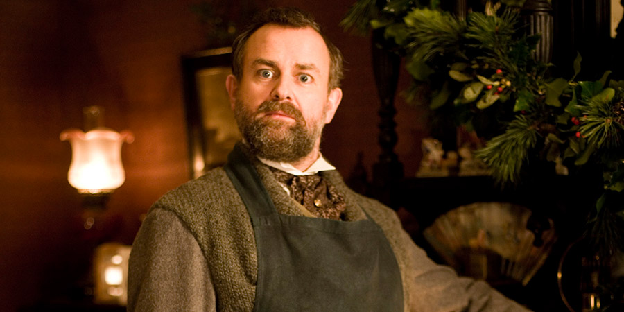The Diary Of A Nobody. Charles Pooter (Hugh Bonneville). Copyright: Clerkenwell Films. The Diary Of A Nobody. Charles Pooter (Hugh Bonneville). Copyright: Clerkenwell Films.