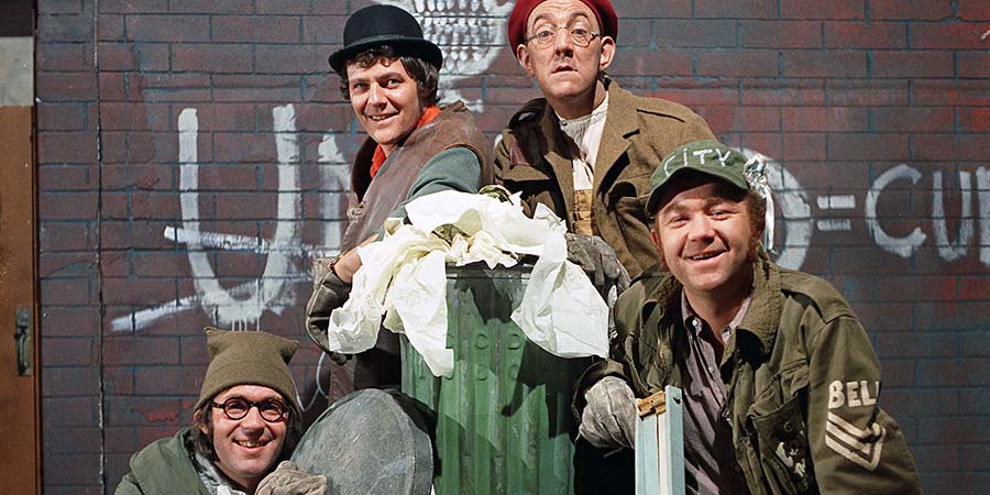 The Dustbinmen. Copyright: Granada Television. The Dustbinmen. Copyright: Granada Television.