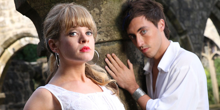 The Gemma Factor. Image shows from L to R: Gemma (Anna Gilthorpe), Jeff (Ross Adams). Copyright: Freeform Productions. The Gemma Factor. Image shows from L to R: Gemma (Anna Gilthorpe), Jeff (Ross Adams). Copyright: Freeform Productions.
