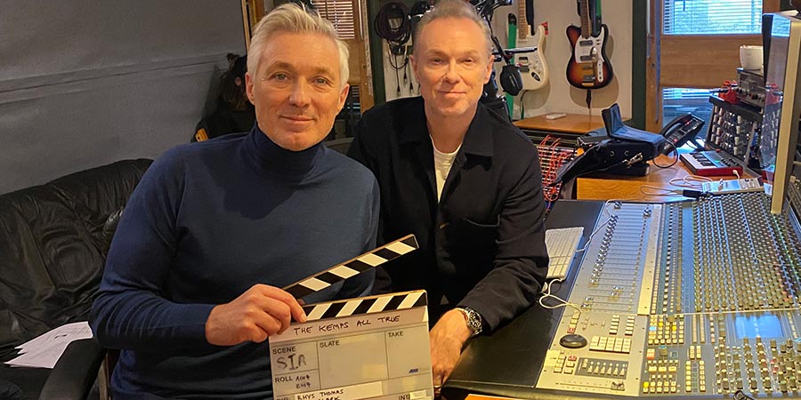 The Kemps: All True. Image shows from L to R: Martin (Martin Kemp), Gary (Gary Kemp). Copyright: BBC. The Kemps: All True. Image shows from L to R: Martin (Martin Kemp), Gary (Gary Kemp). Copyright: BBC.
