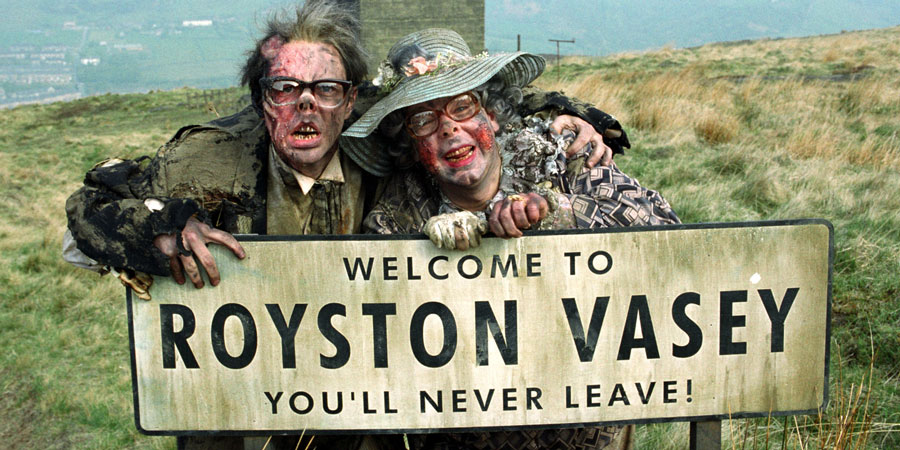 The League Of Gentlemen. Image shows from L to R: Edward (Reece Shearsmith), Tubbs (Steve Pemberton). Copyright: BBC. The League Of Gentlemen. Image shows from L to R: Edward (Reece Shearsmith), Tubbs (Steve Pemberton). Copyright: BBC.