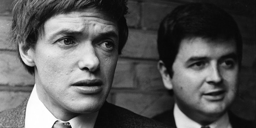 The Likely Lads. Image shows from L to R: Terry Collier (James Bolam), Bob Ferris (Rodney Bewes). Copyright: BBC. The Likely Lads. Image shows from L to R: Terry Collier (James Bolam), Bob Ferris (Rodney Bewes). Copyright: BBC.