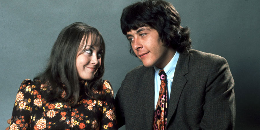 The Lovers. Image shows from L to R: Beryl (Paula Wilcox), Geoffrey (Richard Beckinsale). Copyright: Granada Television. The Lovers. Image shows from L to R: Beryl (Paula Wilcox), Geoffrey (Richard Beckinsale). Copyright: Granada Television.