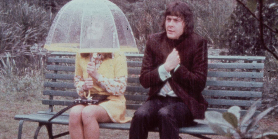 The Lovers!. Image shows from L to R: Beryl (Paula Wilcox), Geoffrey (Richard Beckinsale). Copyright: Gildor Films. The Lovers!. Image shows from L to R: Beryl (Paula Wilcox), Geoffrey (Richard Beckinsale). Copyright: Gildor Films.