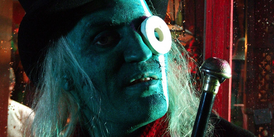Noel Fielding as The Hitcher. Copyright: Baby Cow Productions. Noel Fielding as The Hitcher. Copyright: Baby Cow Productions.
