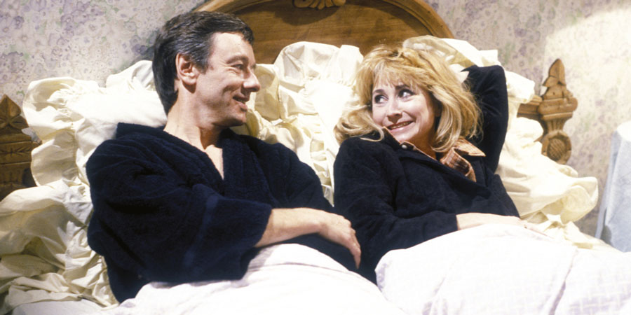 The Mistress. Image shows from L to R: Luke (Jack Galloway), Maxine (Felicity Kendal). The Mistress. Image shows from L to R: Luke (Jack Galloway), Maxine (Felicity Kendal).