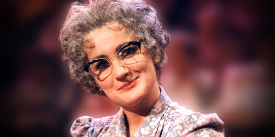 The Mrs Merton Show. Mrs Merton (Caroline Aherne). Copyright: Granada Productions. The Mrs Merton Show. Mrs Merton (Caroline Aherne). Copyright: Granada Productions.