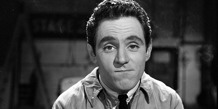 The Strange World Of Gurney Slade. Gurney Slade (Anthony Newley). Copyright: Associated Television. The Strange World Of Gurney Slade. Gurney Slade (Anthony Newley). Copyright: Associated Television.