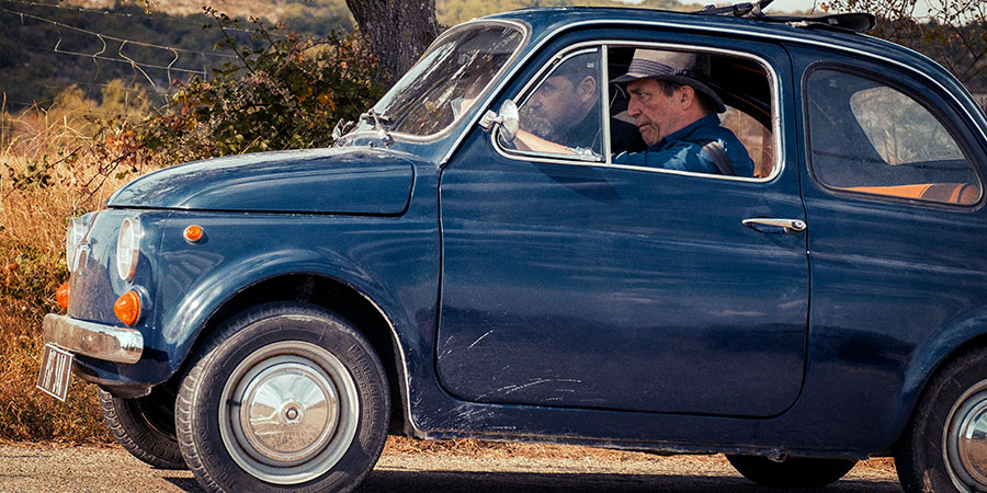 The Man In The Hat. Copyright: Rather Good Films. The Man In The Hat. Copyright: Rather Good Films.