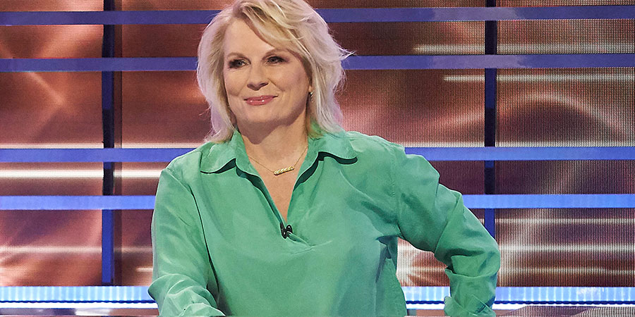 There's Something About Movies. Jennifer Saunders. Copyright: CPL Productions. There's Something About Movies. Jennifer Saunders. Copyright: CPL Productions.