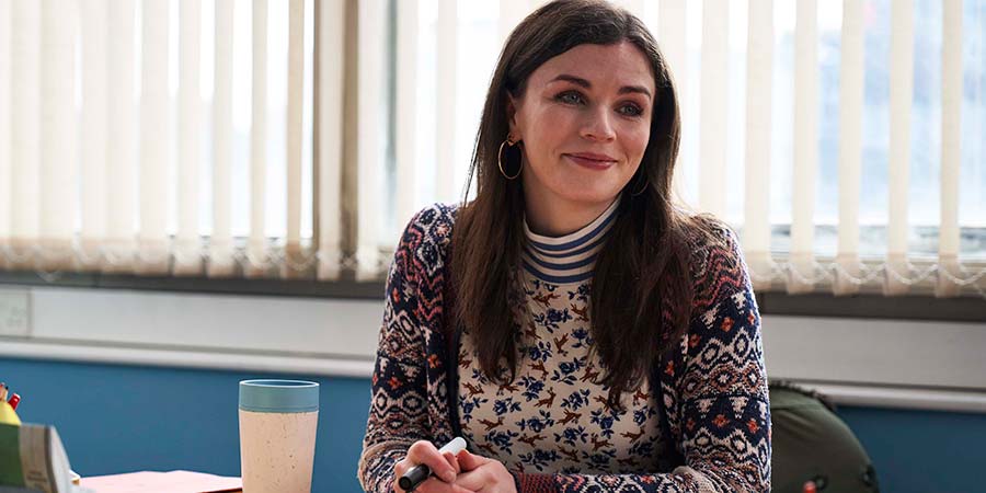 This Way Up. Aine (Aisling Bea). Copyright: Merman. This Way Up. Aine (Aisling Bea). Copyright: Merman.