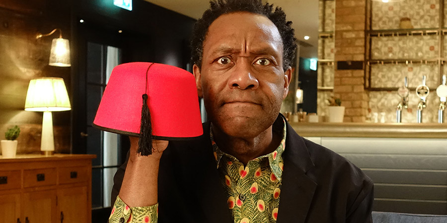 Tommy Cooper At The BBC. Lenny Henry. Copyright: BBC. Tommy Cooper At The BBC. Lenny Henry. Copyright: BBC.