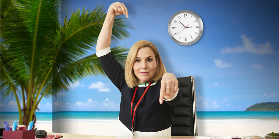 Tourist Trap. Elaine (Sally Phillips). Copyright: The Comedy Unit. Tourist Trap. Elaine (Sally Phillips). Copyright: The Comedy Unit.