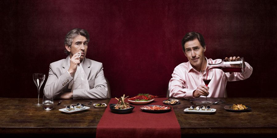 The Trip. Image shows from L to R: Steve (Steve Coogan), Rob (Rob Brydon). The Trip. Image shows from L to R: Steve (Steve Coogan), Rob (Rob Brydon).