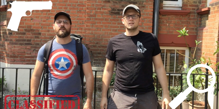 TruthGun. Image shows from L to R: Flintlock (Owen Roberts), Colt (James McNicholas). TruthGun. Image shows from L to R: Flintlock (Owen Roberts), Colt (James McNicholas).
