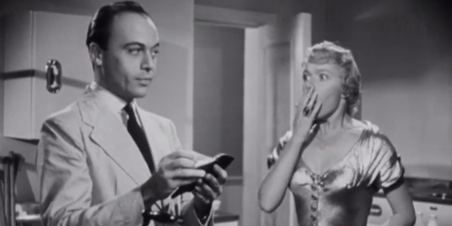 Two On The Tiles. Image shows from L to R: Ford (Herbert Lom), Janet Lawson (Brenda Bruce). Two On The Tiles. Image shows from L to R: Ford (Herbert Lom), Janet Lawson (Brenda Bruce).