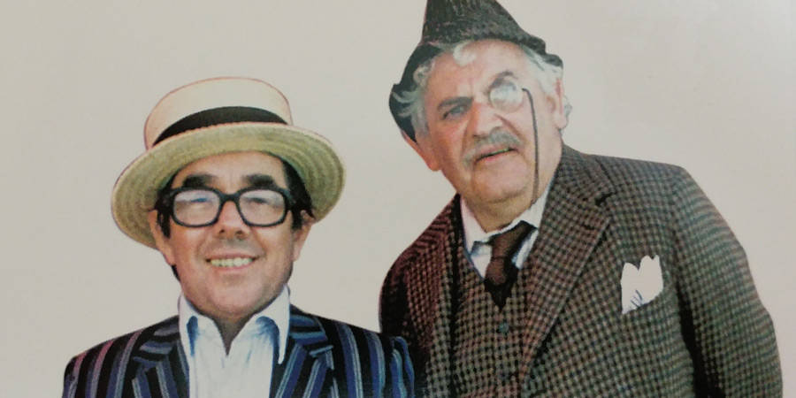By The Sea. Image shows from L to R: The Son (Ronnie Corbett), The General (Ronnie Barker). Copyright: BBC. By The Sea. Image shows from L to R: The Son (Ronnie Corbett), The General (Ronnie Barker). Copyright: BBC.