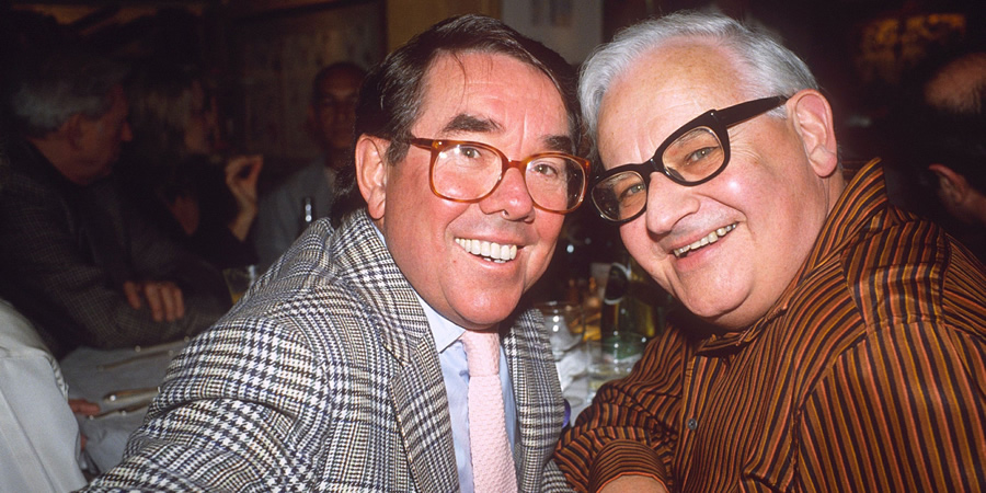 The Two Ronnies: In Their Own Words. Image shows from L to R: Ronnie Corbett, Ronnie Barker. Copyright: Richard Young / REX / Shutterstock. The Two Ronnies: In Their Own Words. Image shows from L to R: Ronnie Corbett, Ronnie Barker. Copyright: Richard Young / REX / Shutterstock.