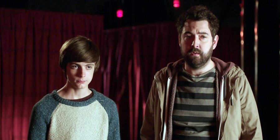 Uncle. Image shows from L to R: Errol (Elliot Speller-Gillott), Andy (Nick Helm). Copyright: Baby Cow Productions. Uncle. Image shows from L to R: Errol (Elliot Speller-Gillott), Andy (Nick Helm). Copyright: Baby Cow Productions.