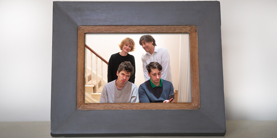 Unite. Image shows from L to R: Imogen (Claire Skinner), Gideon (Ivo Graham), Tony (Mark Steel), Ashley (Elliot Steel). Unite. Image shows from L to R: Imogen (Claire Skinner), Gideon (Ivo Graham), Tony (Mark Steel), Ashley (Elliot Steel).