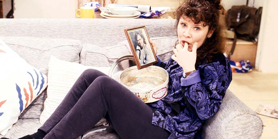 Up The Garden Path. Izzy (Imelda Staunton). Copyright: ITV / Rex. Up The Garden Path. Izzy (Imelda Staunton). Copyright: ITV / Rex.