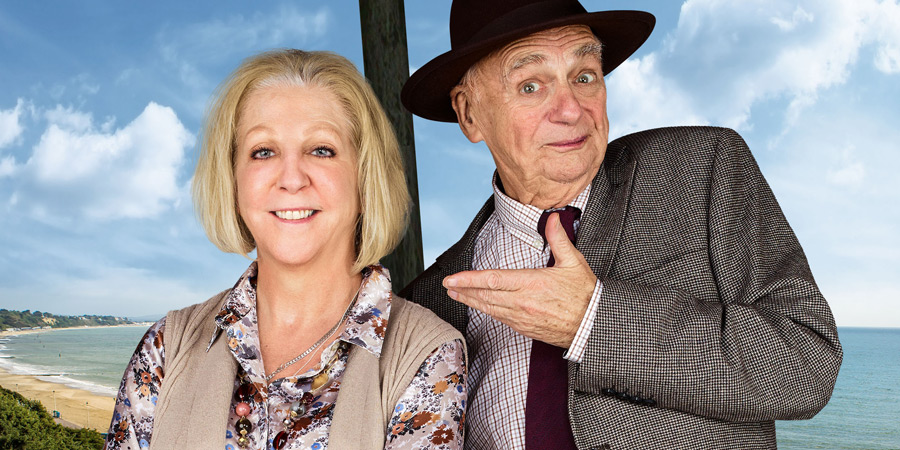 Waiting For God stage tour 2017. Image shows from L to R: Nichola McAuliffe, Roy Hudd. Waiting For God stage tour 2017. Image shows from L to R: Nichola McAuliffe, Roy Hudd.