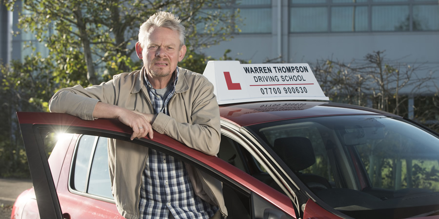 Warren. Warren Thompson (Martin Clunes). Copyright: Hat Trick Productions. Warren. Warren Thompson (Martin Clunes). Copyright: Hat Trick Productions.