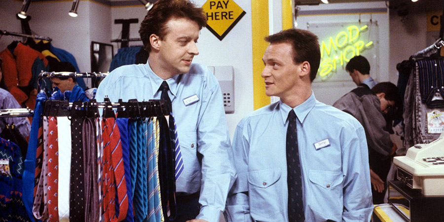 Watching. Image shows from L to R: Malcolm Stoneway (Paul Bown), Terry Milton (Perry Fenwick). Copyright: Granada Television. Watching. Image shows from L to R: Malcolm Stoneway (Paul Bown), Terry Milton (Perry Fenwick). Copyright: Granada Television.