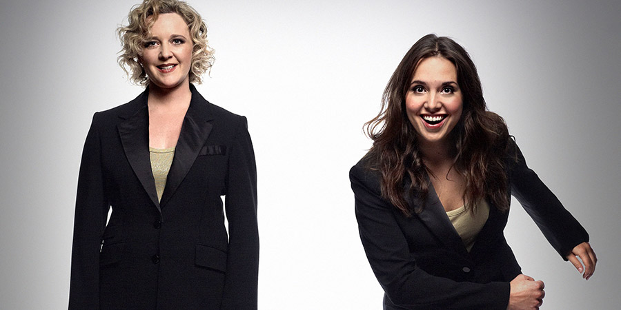 Watson & Oliver. Image shows from L to R: Lorna Watson, Ingrid Oliver. Copyright: BBC. Watson & Oliver. Image shows from L to R: Lorna Watson, Ingrid Oliver. Copyright: BBC.