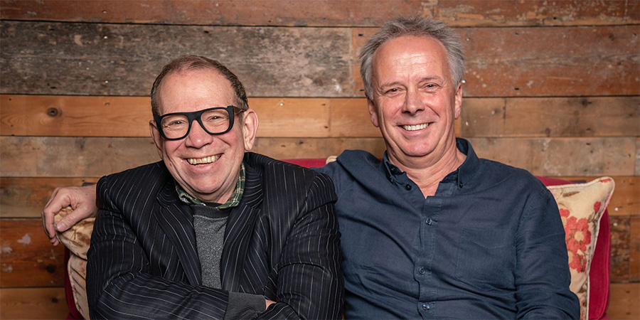 What's Funny About.... Image shows from L to R: Jon Plowman, Peter Fincham. What's Funny About.... Image shows from L to R: Jon Plowman, Peter Fincham.