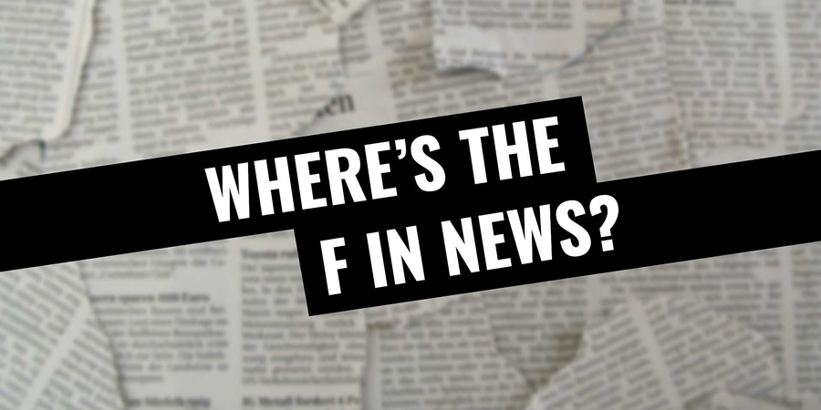 Where's The F In News?. Copyright: Avalon Television. Where's The F In News?. Copyright: Avalon Television.