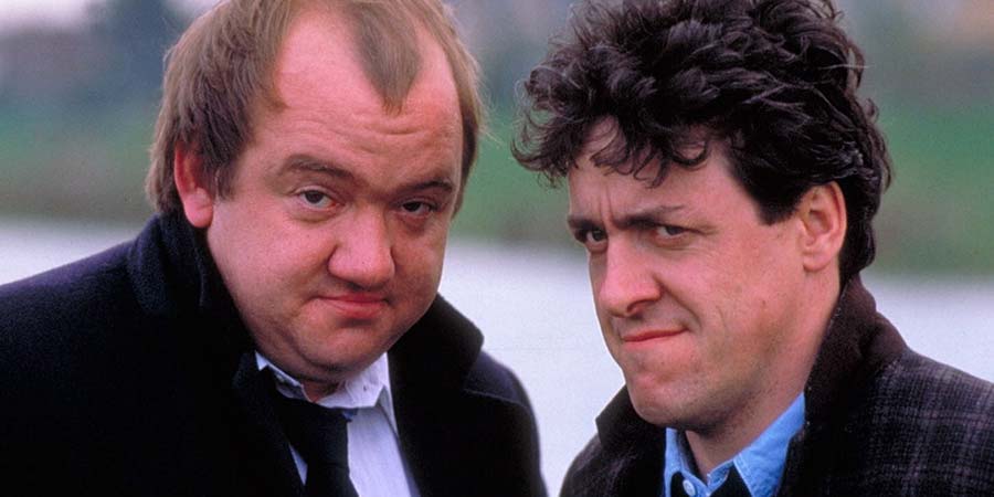 Wilt. Image shows from L to R: Flint (Mel Smith), Wilt (Griff Rhys Jones). Copyright: London Weekend Television. Wilt. Image shows from L to R: Flint (Mel Smith), Wilt (Griff Rhys Jones). Copyright: London Weekend Television.