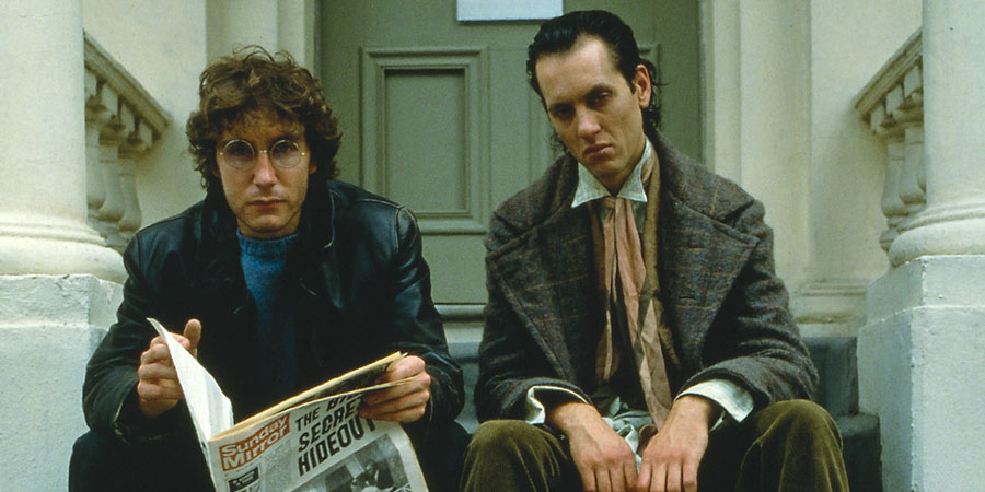 Withnail & I. Image shows from L to R: I (Paul McGann), Withnail (Richard E. Grant). Copyright: Hand Made Films. Withnail & I. Image shows from L to R: I (Paul McGann), Withnail (Richard E. Grant). Copyright: Hand Made Films.