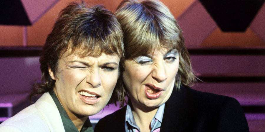 Wood And Walters. Image shows from L to R: Julie Walters, Victoria Wood. Copyright: Granada Television. Wood And Walters. Image shows from L to R: Julie Walters, Victoria Wood. Copyright: Granada Television.