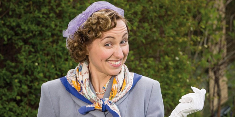 Young Hyacinth. Hyacinth (Kerry Howard). Copyright: BBC. Young Hyacinth. Hyacinth (Kerry Howard). Copyright: BBC.