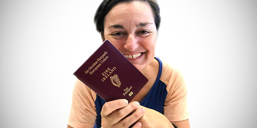 Zoe Lyons: Passport Paddy. Zoe Lyons. Copyright: Impatient Productions. Zoe Lyons: Passport Paddy. Zoe Lyons. Copyright: Impatient Productions.