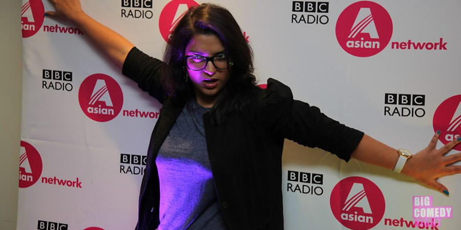 Asian Network Comedy. Aditi Mittal. Copyright: BBC. Asian Network Comedy. Aditi Mittal. Copyright: BBC.