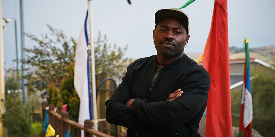British As Folk. Darren Harriott. Copyright: STV Productions. British As Folk. Darren Harriott. Copyright: STV Productions.