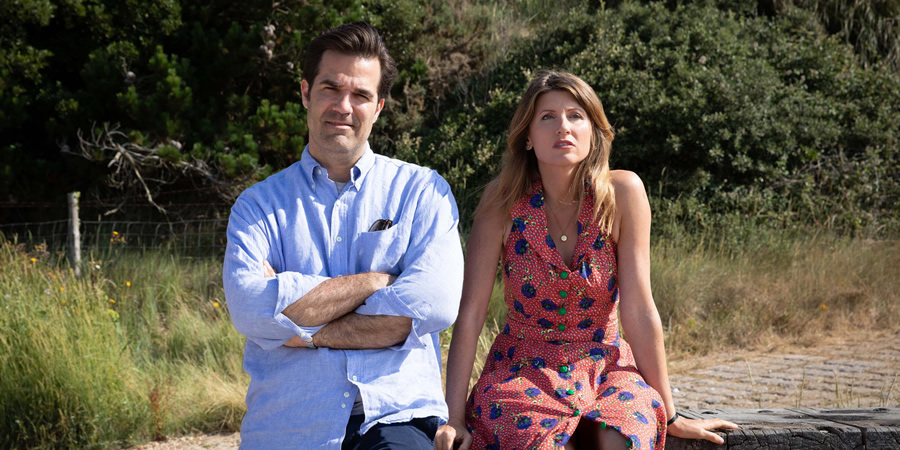 Catastrophe. Image shows from L to R: Rob (Rob Delaney), Sharon (Sharon Horgan). Copyright: Avalon Television. Catastrophe. Image shows from L to R: Rob (Rob Delaney), Sharon (Sharon Horgan). Copyright: Avalon Television.