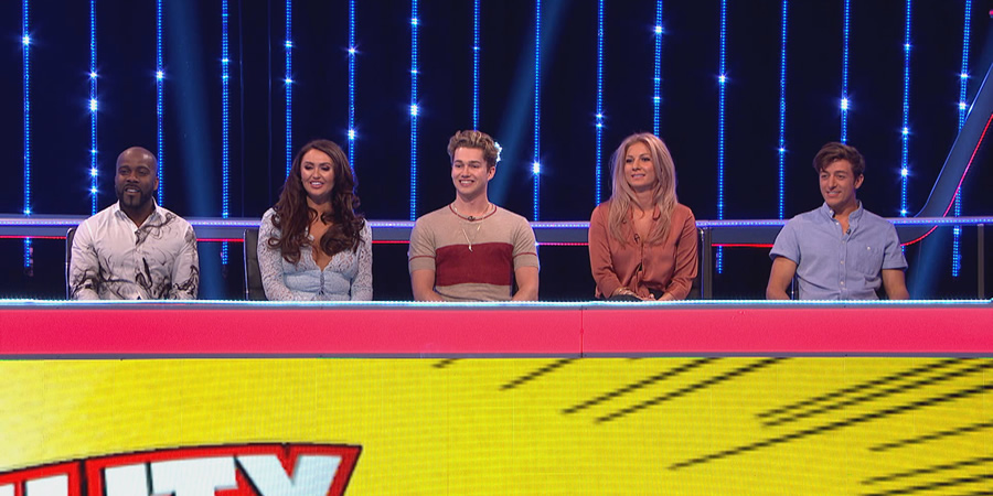CelebAbility. Image shows from L to R: Melvin Odoom, Charlotte Dawson, AJ Pritchard, CiCi Coleman, Deano Baily. Copyright: Potato. CelebAbility. Image shows from L to R: Melvin Odoom, Charlotte Dawson, AJ Pritchard, CiCi Coleman, Deano Baily. Copyright: Potato.