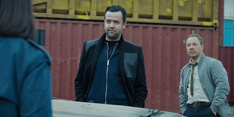 Code 404. Image shows from L to R: DI John Major (Daniel Mays), DI Roy Carver (Stephen Graham). Code 404. Image shows from L to R: DI John Major (Daniel Mays), DI Roy Carver (Stephen Graham).