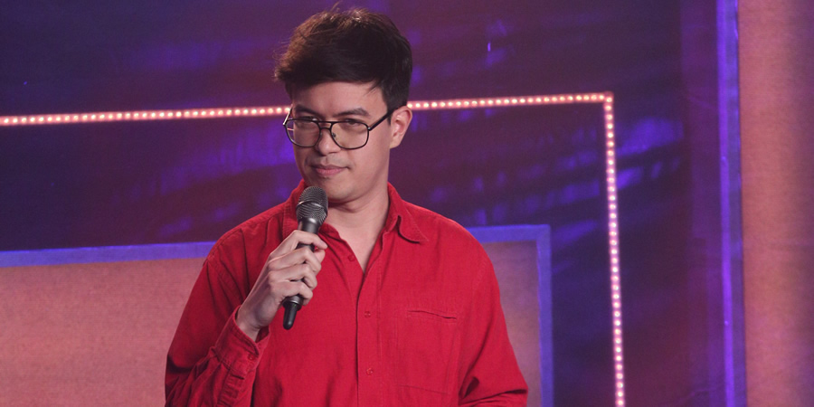 Comedy Central At The Comedy Store. Phil Wang. Copyright: Open Mike Productions. Comedy Central At The Comedy Store. Phil Wang. Copyright: Open Mike Productions.