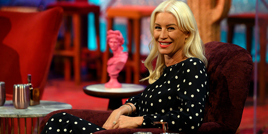 Comedy Game Night. Denise Van Outen. Copyright: Monkey Kingdom. Comedy Game Night. Denise Van Outen. Copyright: Monkey Kingdom.
