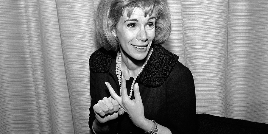 Comedy Legends. Joan Rivers. Copyright: Shutterstock. Comedy Legends. Joan Rivers. Copyright: Shutterstock.