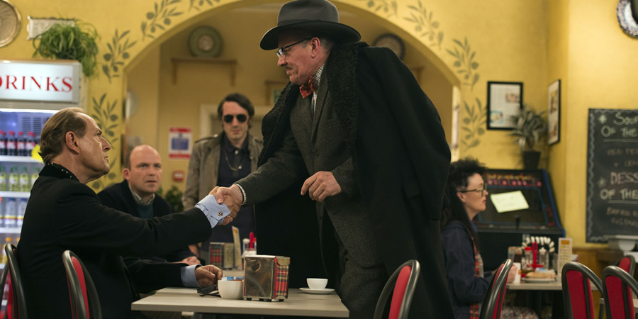 Count Arthur Strong. Image shows from L to R: Mister Duncan (Bruce Payne), Michael Baker (Rory Kinnear), Don (Tom Meeten), Count Arthur Strong (Steve Delaney), Birdie (Bronagh Gallagher). Count Arthur Strong. Image shows from L to R: Mister Duncan (Bruce Payne), Michael Baker (Rory Kinnear), Don (Tom Meeten), Count Arthur Strong (Steve Delaney), Birdie (Bronagh Gallagher).