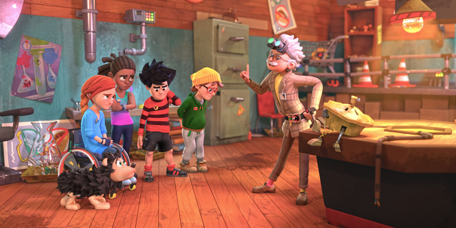 Dennis & Gnasher Unleashed!. Copyright: Beano Studios. Dennis & Gnasher Unleashed!. Copyright: Beano Studios.