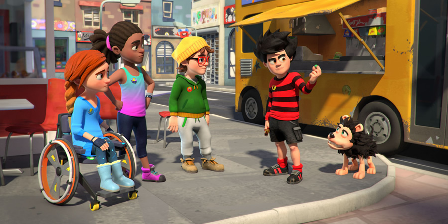 Dennis & Gnasher Unleashed!. Copyright: Beano Studios. Dennis & Gnasher Unleashed!. Copyright: Beano Studios.