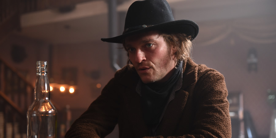 Drunk History. Billy the Kid (Mathew Horne). Copyright: Tiger Aspect Productions. Drunk History. Billy the Kid (Mathew Horne). Copyright: Tiger Aspect Productions.