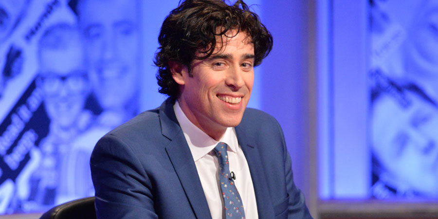 Have I Got News For You. Stephen Mangan. Copyright: BBC / Hat Trick Productions. Have I Got News For You. Stephen Mangan. Copyright: BBC / Hat Trick Productions.